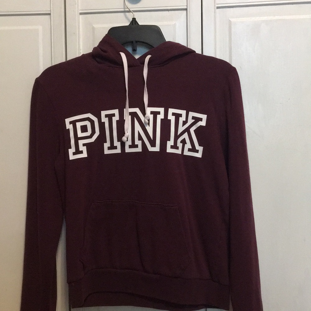PINK hooded sweatshirt